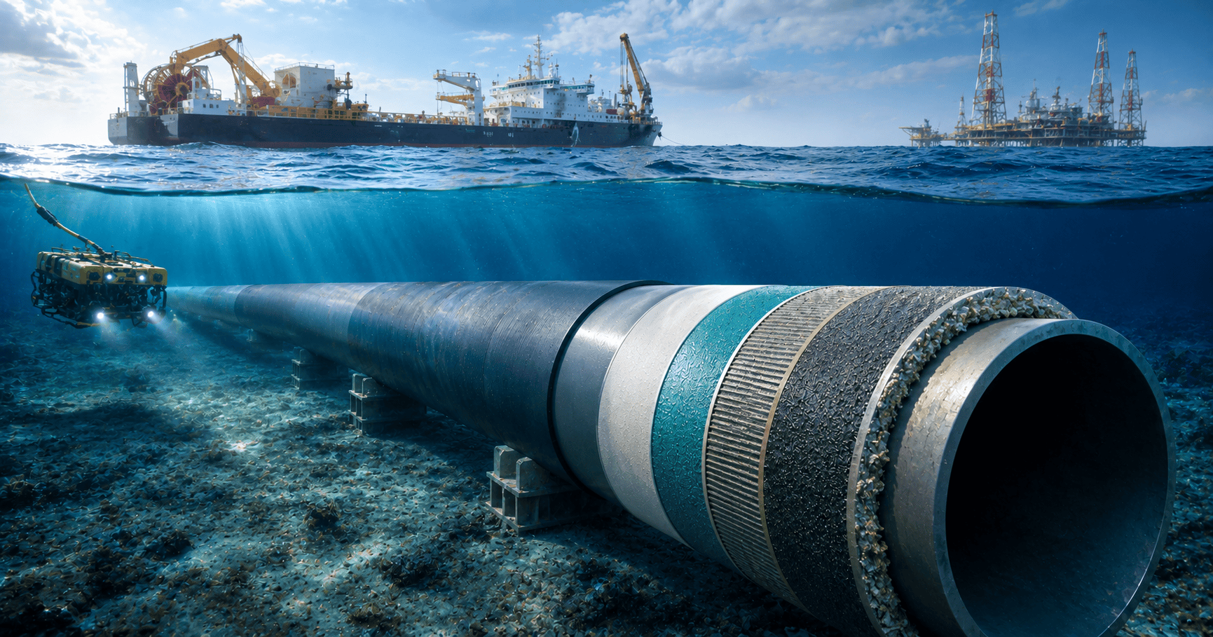 Offshore Underwater Pipeline Coating
